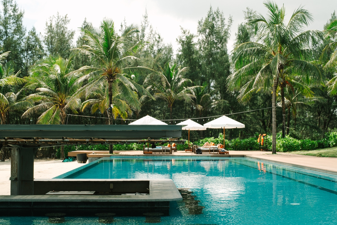 Blush Beach Club cabana experience