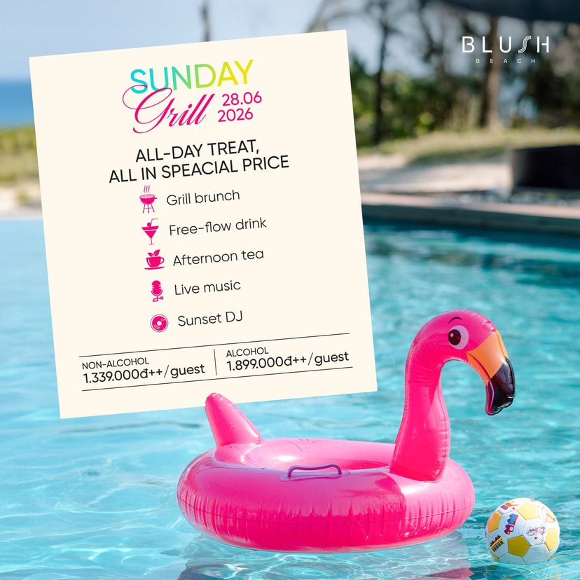 Buffet Hoi An: Gather, grill and chill this Sunday at Blush