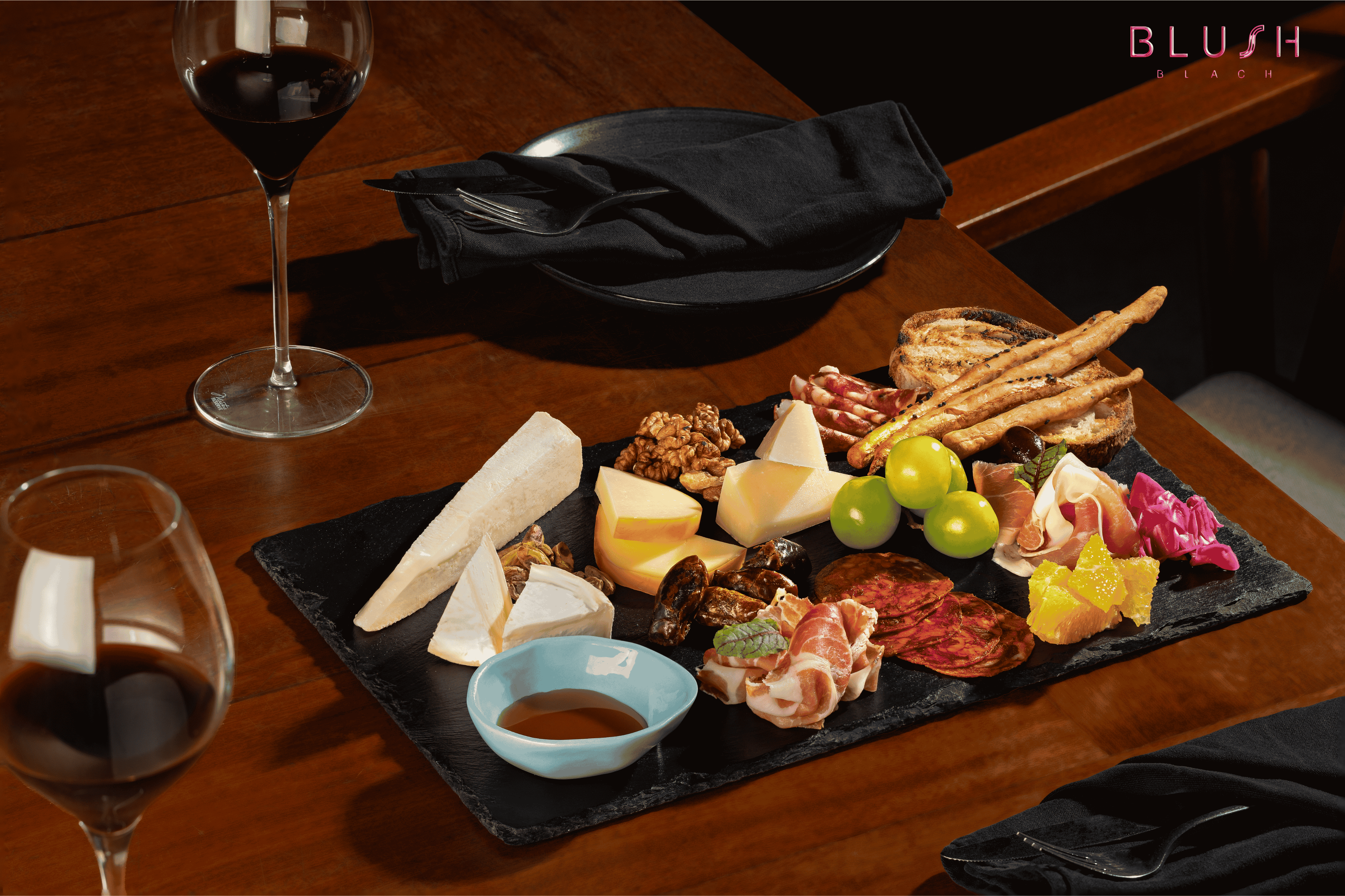 Blush Beach Club menu: Save 15% with Grill & Grapes pairing
